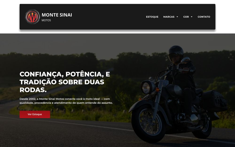 Site Monte Sinai Motos